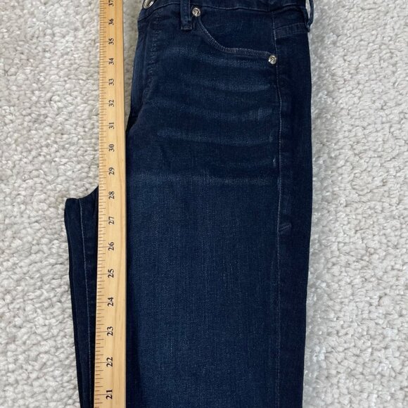 Good American Good Leg Skinny Jean Dark Wash GL899T - Picture 9 of 11